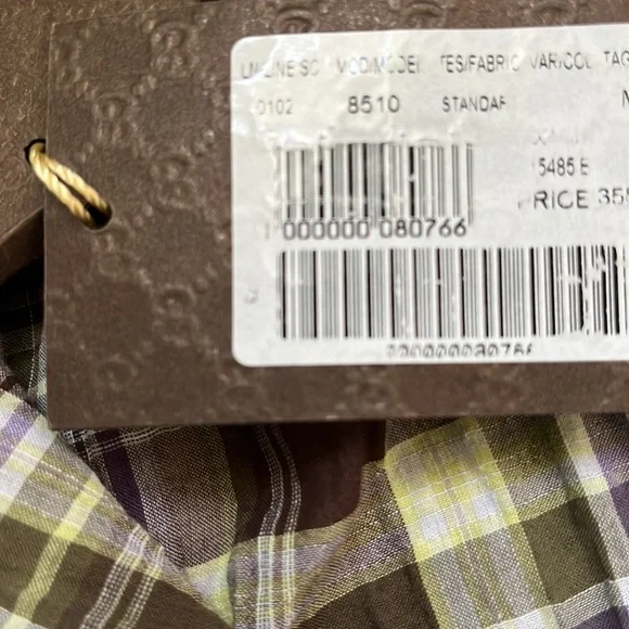 Vintage Firenze 1921  Plaid Button up Tops